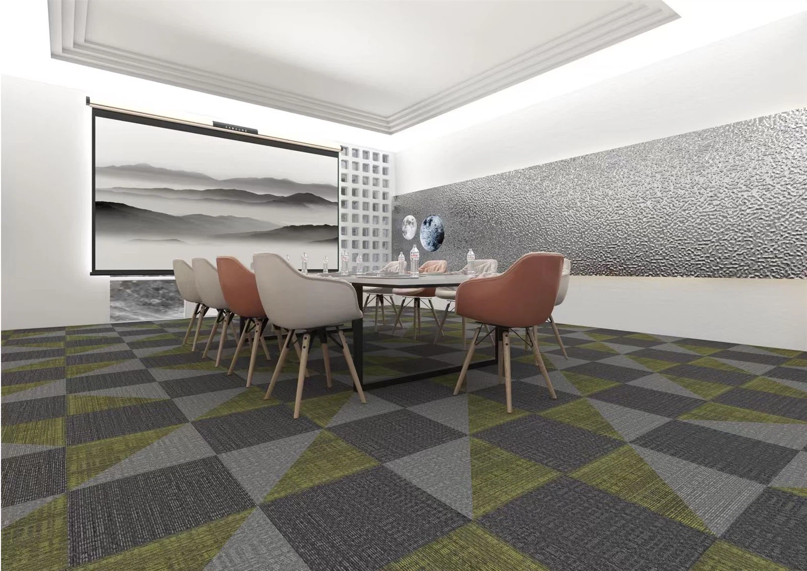 100% PP carpet tiles 100% PP carpet tiles